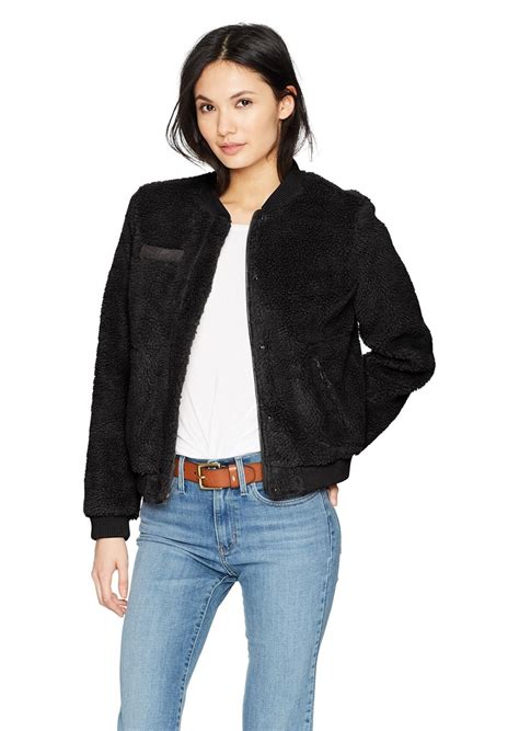 sherpa bomber jacket women.